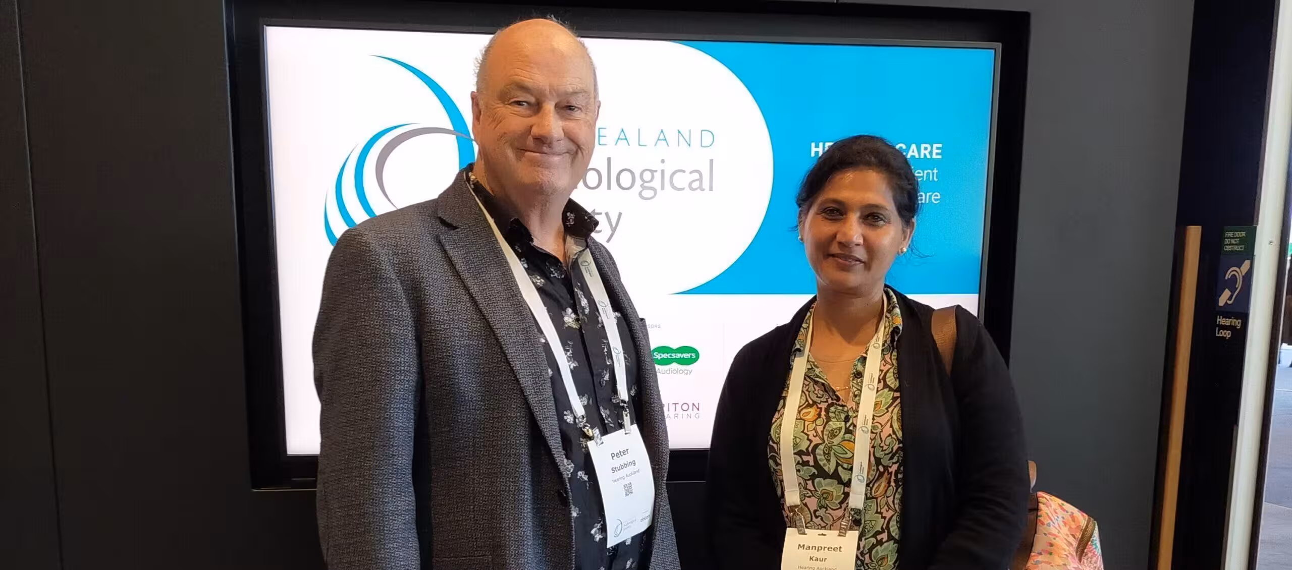 Hearing Auckland attends conference